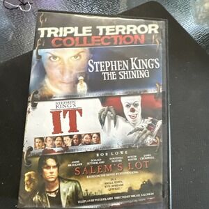 Stephen King Triple Terror Collection DVD 3 TV Miniseries Shinig It Salem Lot